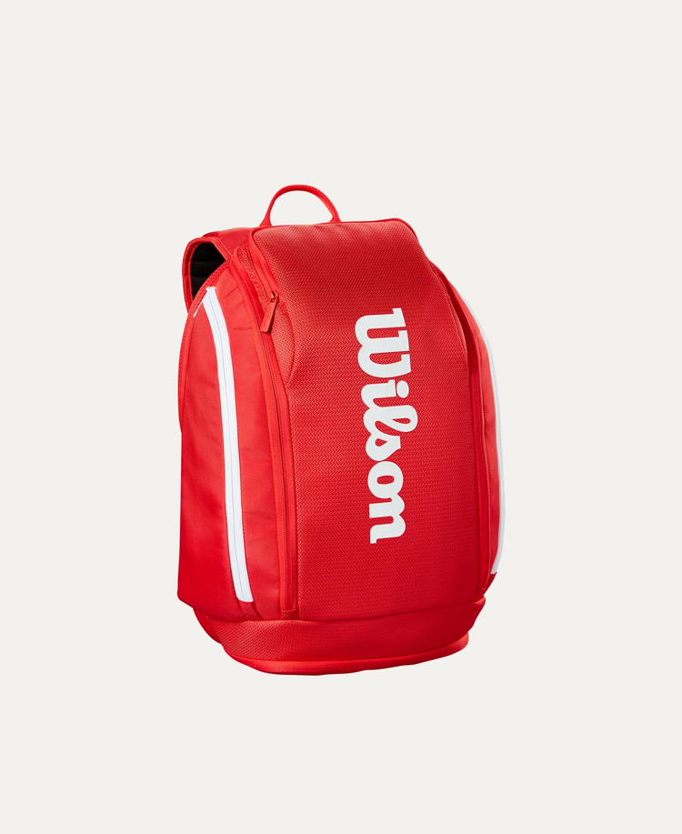 Wilson Wilson Super Tour Backpack Tennis Bag, Red
