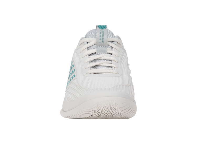 K-Swiss K-Swiss Hypercourt Express 3 Women's Wide 2E, White/Baltic (94606-110-W)