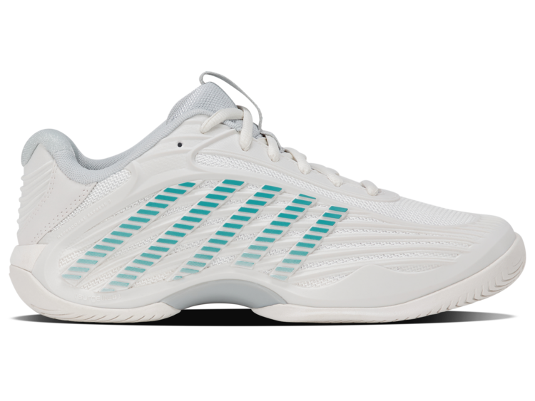 K-Swiss K-Swiss Hypercourt Express 3 Women's Wide 2E, White/Baltic (94606-110-W)