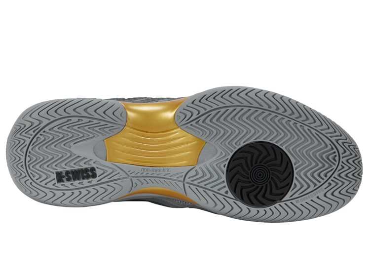 K-Swiss Hypercourt Express 3 Men's,  Ultimate Gray/Moonless Night/Gold (04603-062-M)