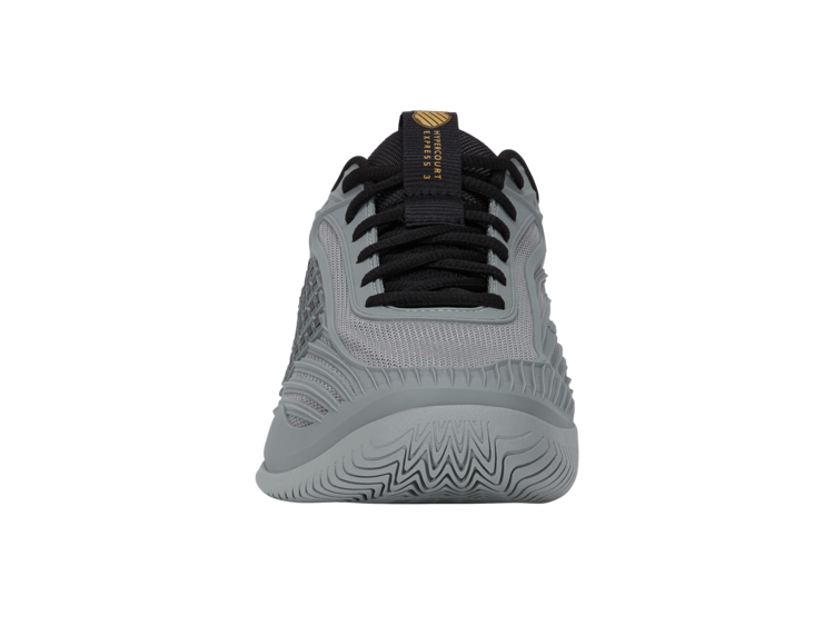 K-Swiss Hypercourt Express 3 Men's,  Ultimate Gray/Moonless Night/Gold (04603-062-M)