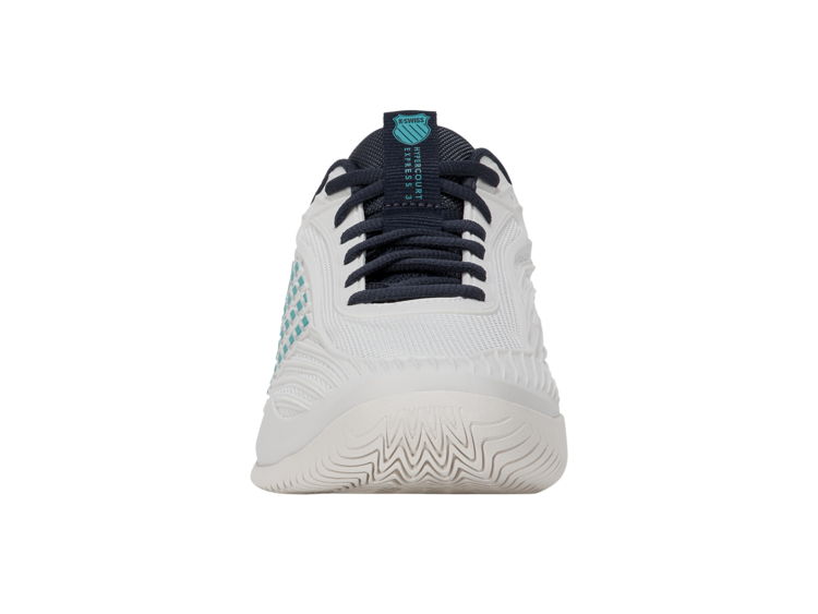 K-Swiss K-Swiss Hypercourt Express 3 Men's Wide 2E,  White/Blue (04605-162-W)