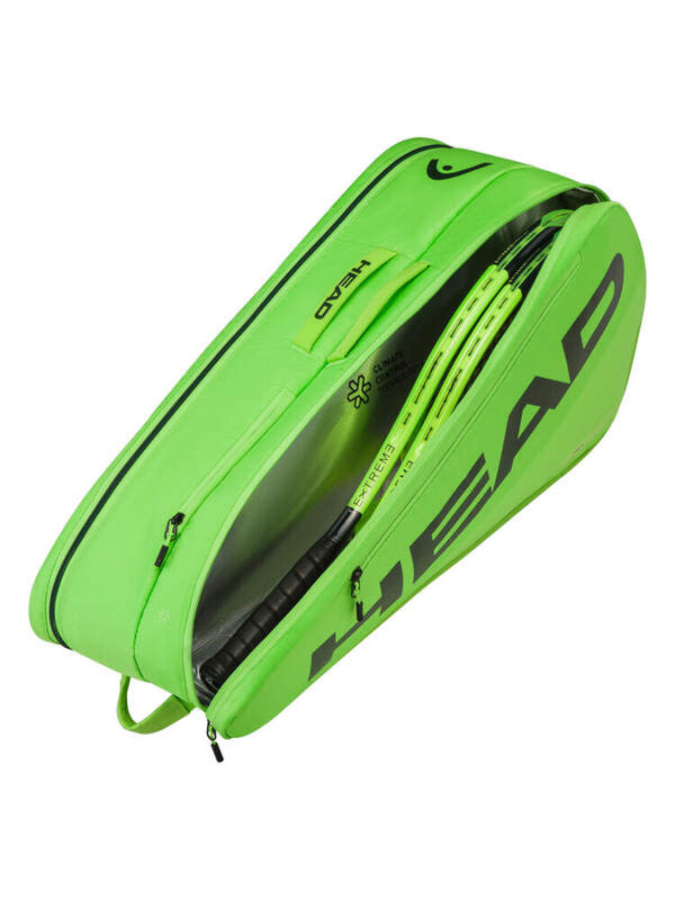 Head Tour Racquet Bag M, Green  (not eligible for free shipping)