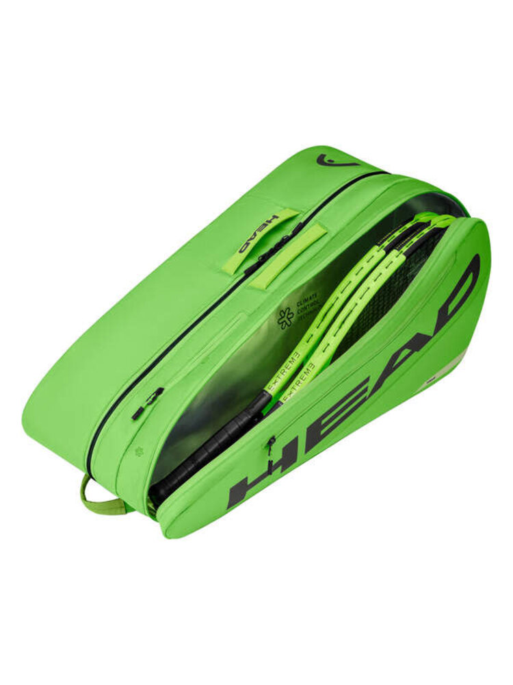 Head Tour Racquet Bag L, Green (not eligible for free shipping)