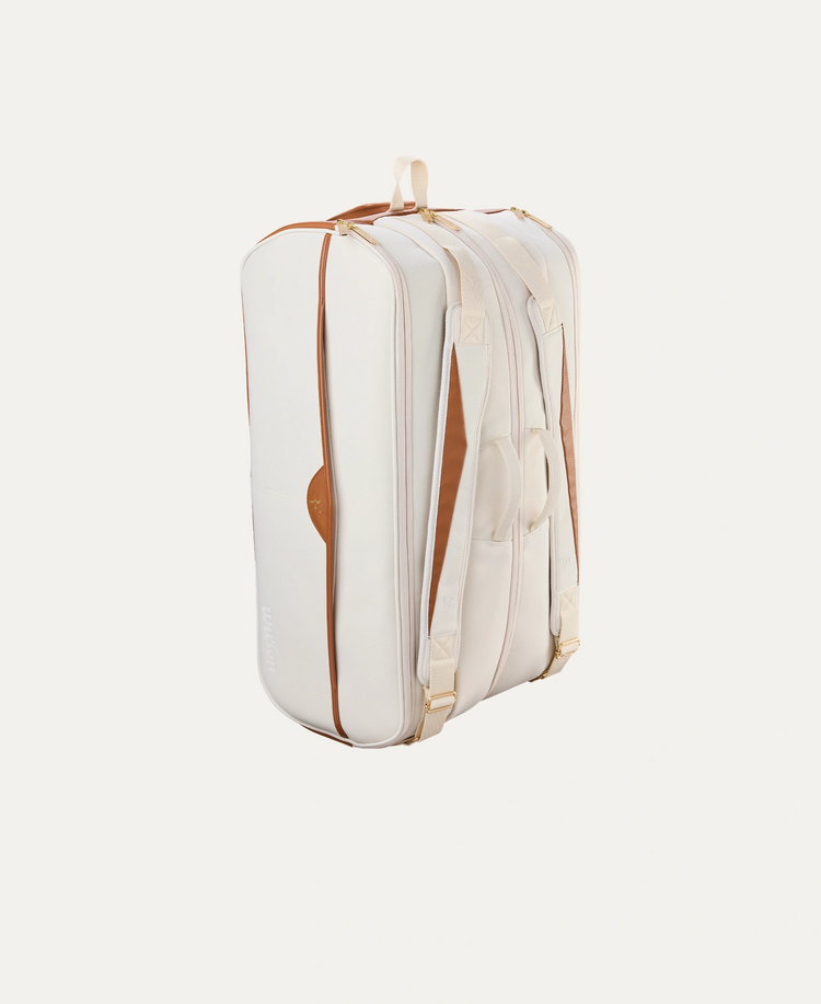 Wilson RF Lawn Collection Tournament  15 Pack Racket Bag, Cream (not eligible for free shipping)