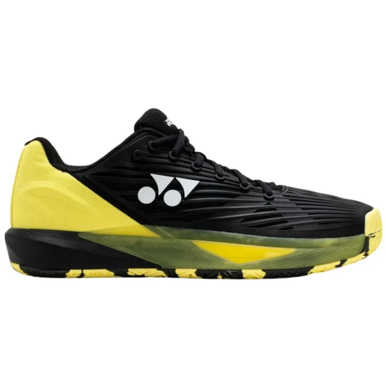 Yonex Eclipsion 5 Men's Tennis Shoes, Black/Yellow (SHTE5MACEX)