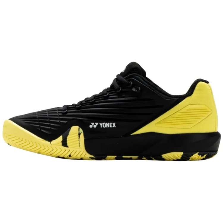 Yonex Eclipsion 5 Men's Tennis Shoes, Black/Yellow (SHTE5MACEX)