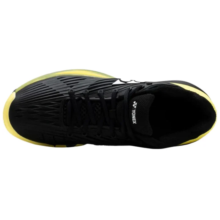Yonex Eclipsion 5 Men's Tennis Shoes, Black/Yellow (SHTE5MACEX)