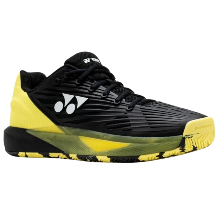 Yonex Eclipsion 5 Men's Tennis Shoes, Black/Yellow (SHTE5MACEX)