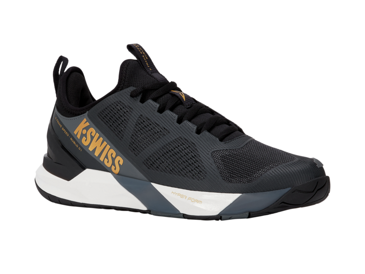 K-Swiss K-Swiss Men's K-Frame Speed Rublo, Moonless Night/Blanc de Blanc/Gold (09483-047-M)