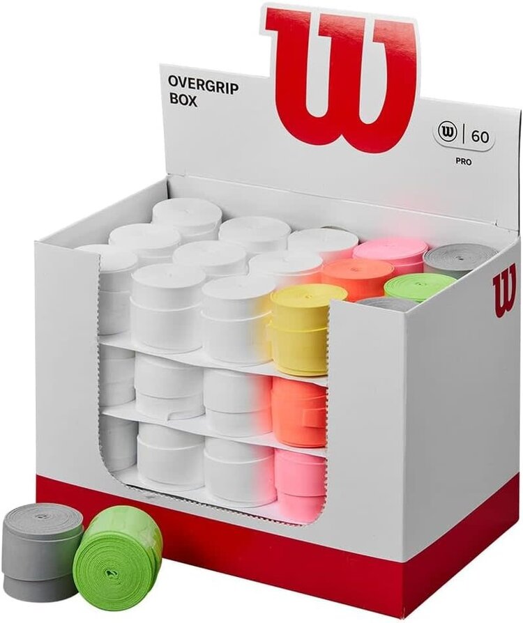 Wilson Wilson Pro Overgrip Comfort, 60 Pack Bucket