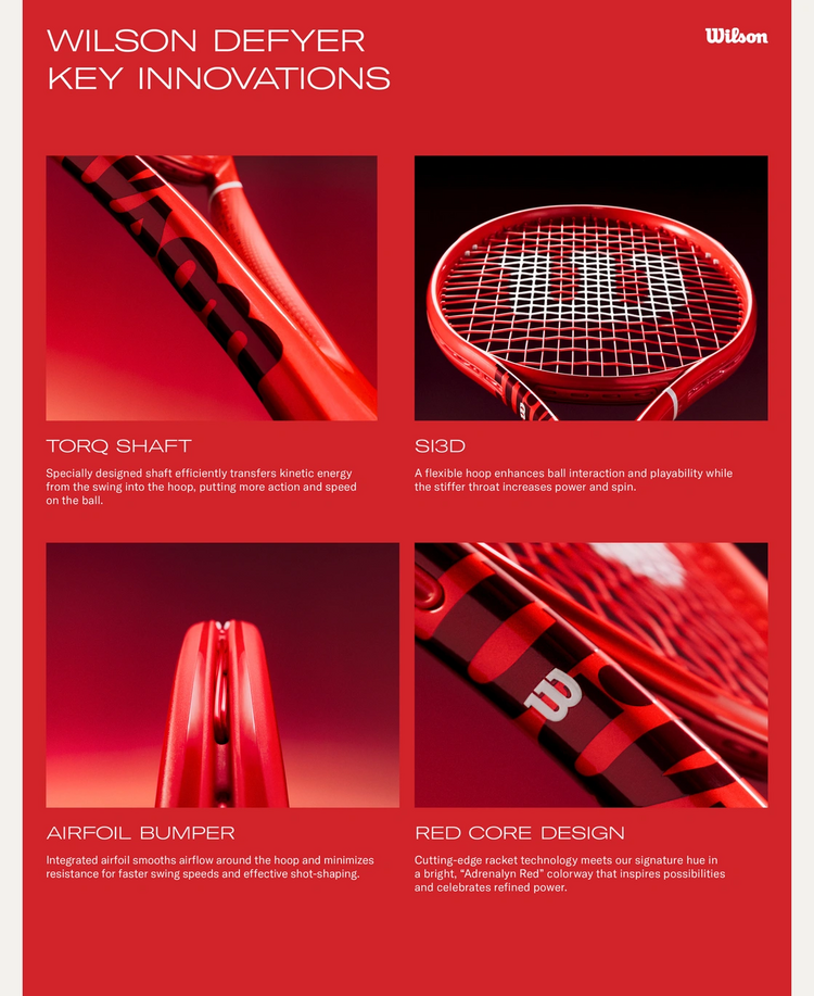 Wilson Wilson Defyer 100UL V1 Racquets