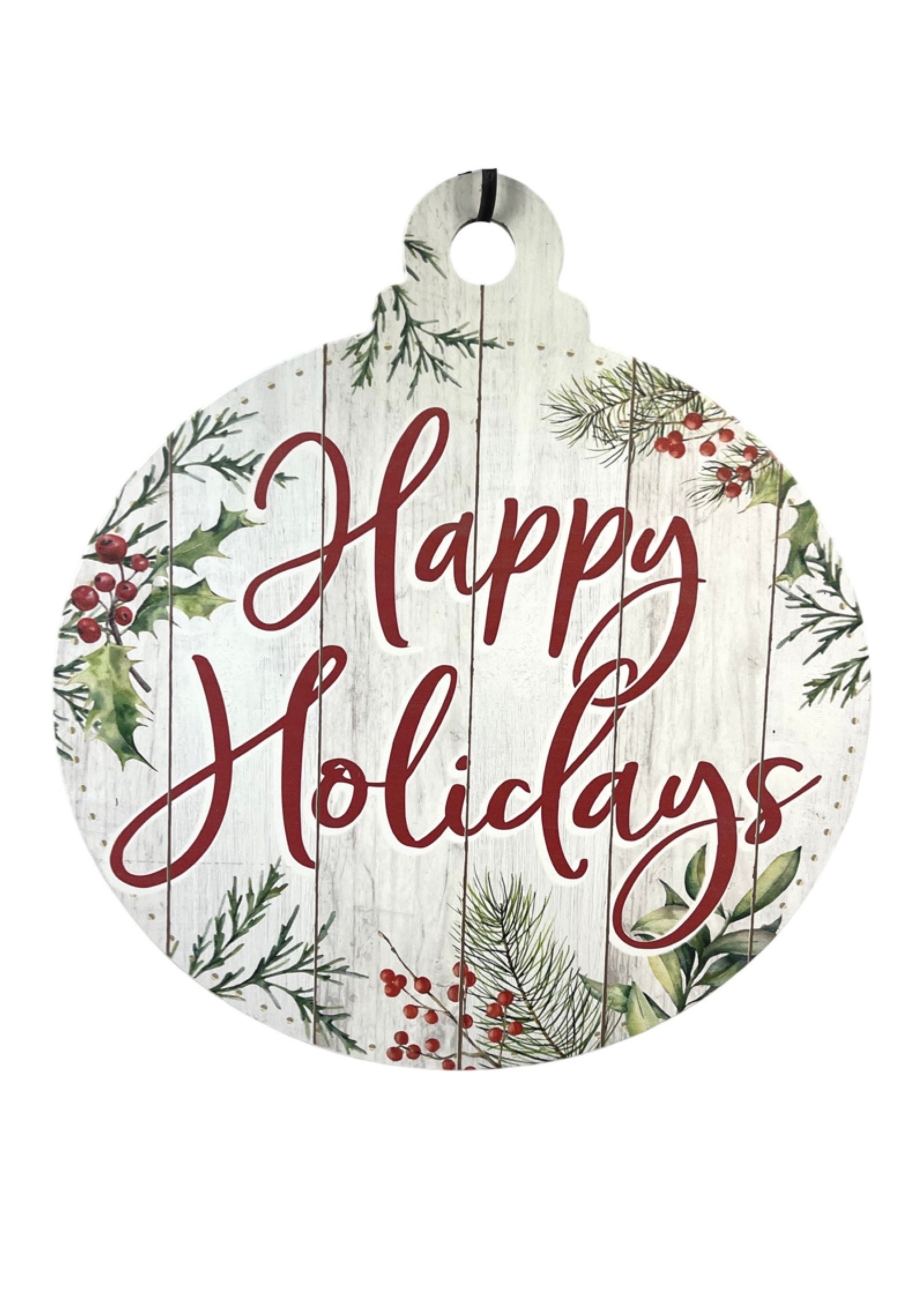 Adoornament 'Happy Holidays' Sign