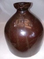 Brown Glaze 1 Gallon Stoneware Jug