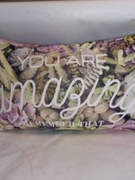 You Are Amazing Pillow, 17"x10"