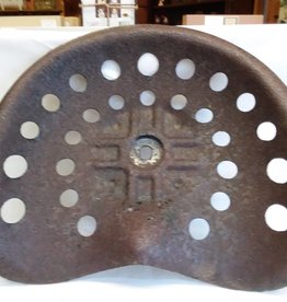 Authentic Steel Tractor Seat, Good Condition, Late 40's