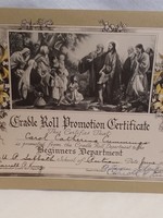 1940 Rel. School Certificate