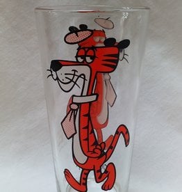 "Cool Cat" Character Drinking Glass, 6.25", 1973