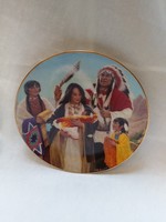 "The Naming Ceremony" Collectible Plate, 8.25", 1991