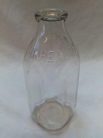Hi Health Embossed Milk Bottle, Quart, 1960's