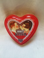 Hershey's Kiss Heart-Shaped Tin, 4 7/8", 2001