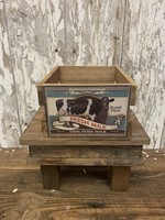 "Fresh Milk" Wood Crate