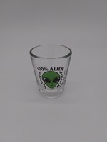 100% Alien Shot Glass