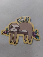 Meh...Sloth Sticker