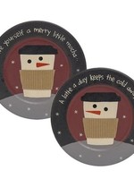 Have Yourself a Merry Little Mocha Plate