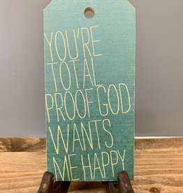 You're Total Proof Mini Tag
