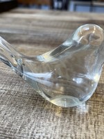 Vintage Glass Bird Paper Weight (AS IS: chip on tail feathers)