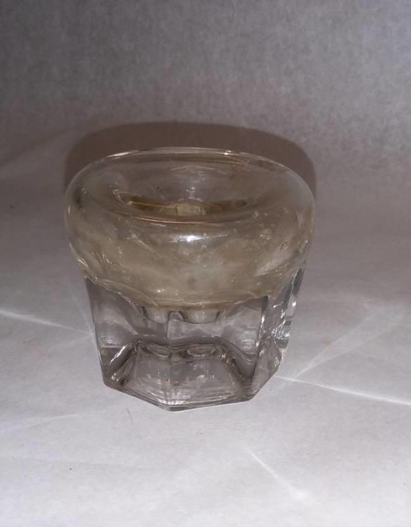 clear round inkwell for