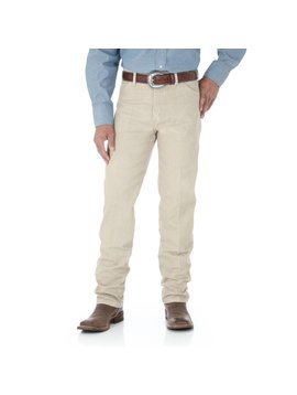 Wrangler Men/'s Tan Wrancher Dress Jeans 82TN