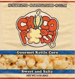 Chico Pops Gourment Kettle Corn Sweet and Saltey