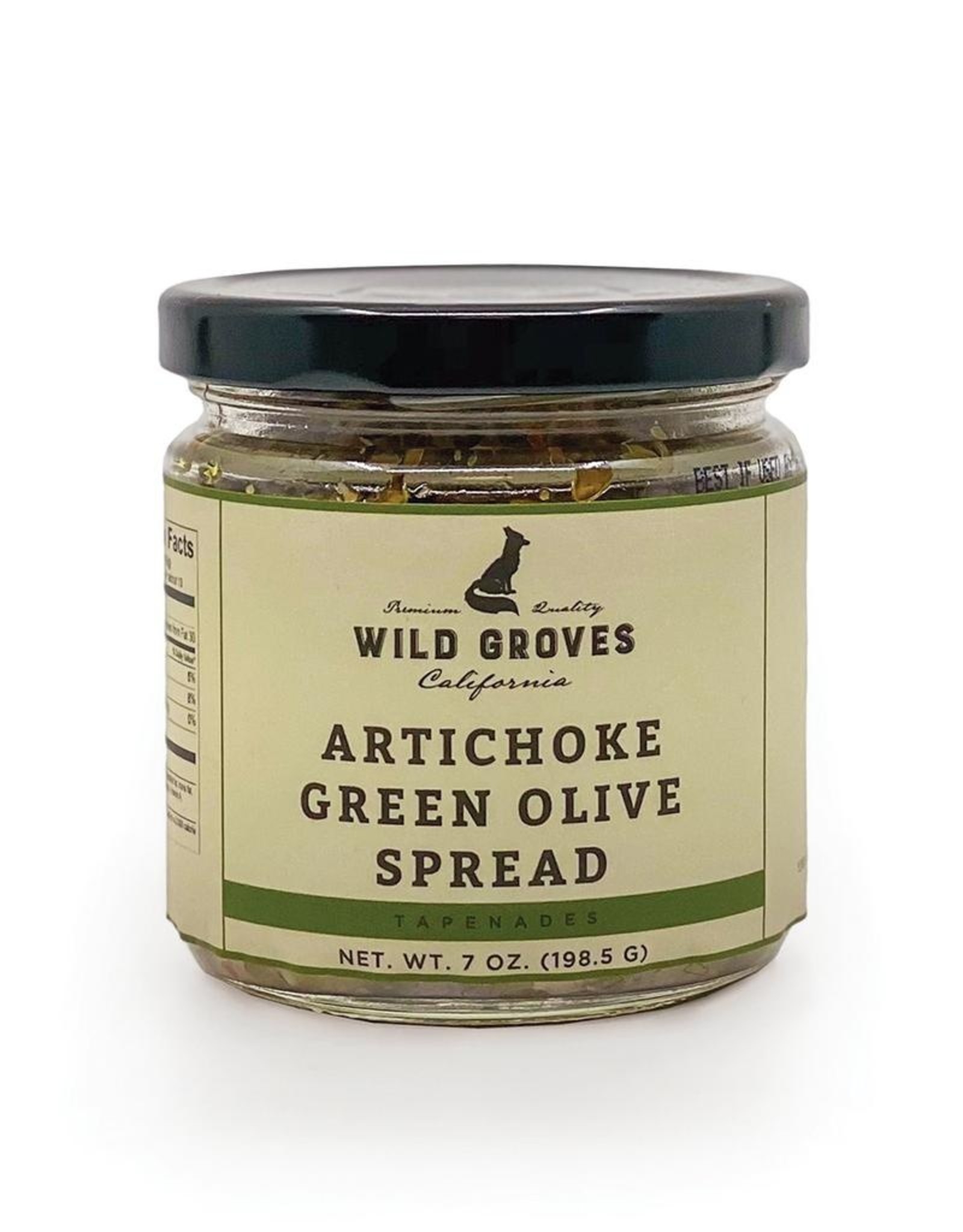 Wild Groves Wild Groves Artichoke Green Olive Spread 7 OZ 198.5 G