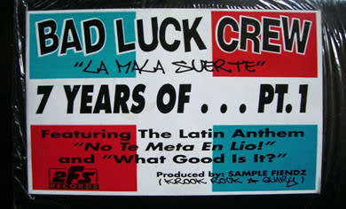 Bad Luck Crew (2) - La Mala Suerte 7 Years Of... Pt. 1 - Vinyl, 12", EP - 366666998