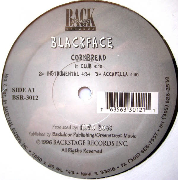 Blackface - Cornbread / Session - Vinyl, 12", 33 ⅓ RPM - 366664504