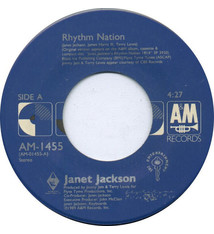Janet Jackson - Rhythm Nation - Vinyl, 7", 45 RPM, Single, Styrene, Stereo, Carrollton Pressing - 297066245