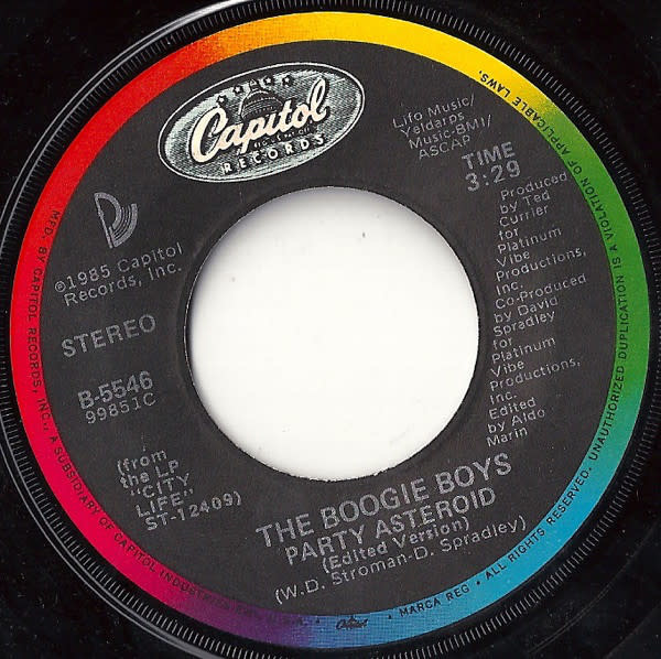 Boogie Boys - Party Asteroid - Vinyl, 7", 45 RPM - 300971186