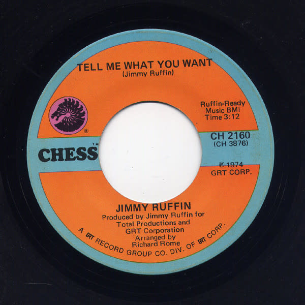Jimmy Ruffin - Tell Me What You Want - Vinyl, 7", 45 RPM - 308989306