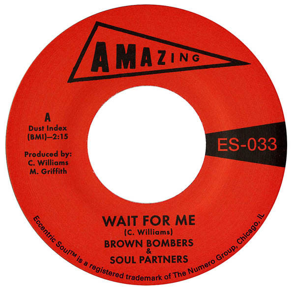 Brown Bombers, Soul Partners (2) - Wait For Me - Vinyl, 7", 45 RPM, Single, Reissue - 297773075