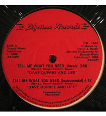 Dave Dupree, Life (29) - Tell Me What You Need - Vinyl, 12", 33 ⅓ RPM - 297066805