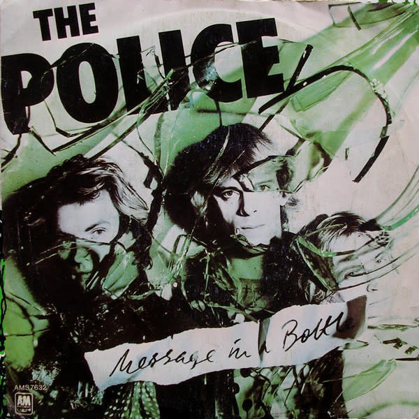 The Police - Message In A Bottle - Vinyl, 7", Single, Reissue, Green, Transparent - 366894766