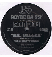 Royce Da 5'9", Clipse - Mr. Baller / My Friend - Vinyl, 12", Promo - 372612161
