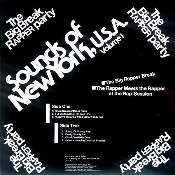 Various - Sounds Of New York, U.S.A. Volume 1 - The Big Break Rapper Party - Vinyl, LP, Compilation, Reissue, Unofficial Release, White Labels - 320355655