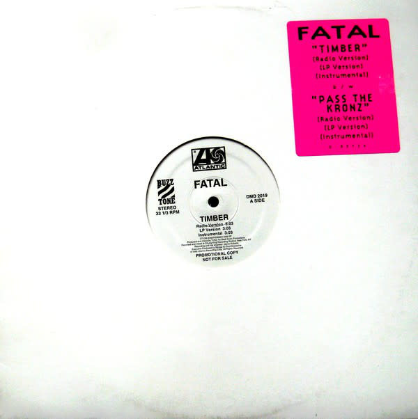 Joe Fatal - Timber / Pass The Kronz - Vinyl, 12", Promo, 33 ⅓ RPM - 441427236