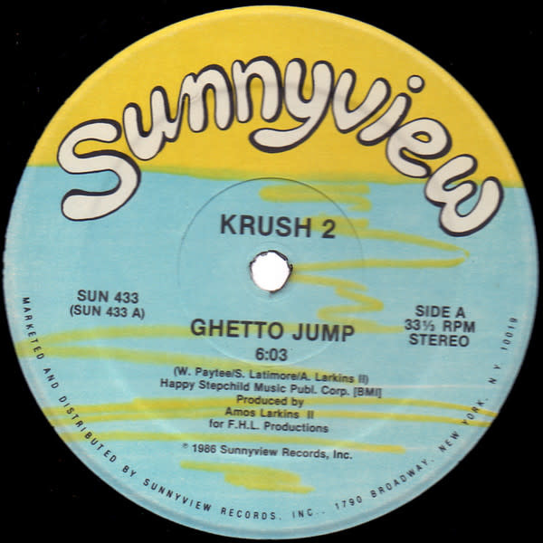 Krush 2 - Ghetto Jump - Vinyl, 12", 33 ⅓ RPM - 444186240