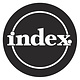 vinyl index. - logo - slipmat - black