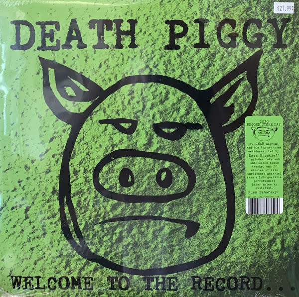 Death Piggy - Welcome To The Record - Vinyl, LP, Record Store Day, Compilation, Etched, Reissue, Gold Metallic - 508575561