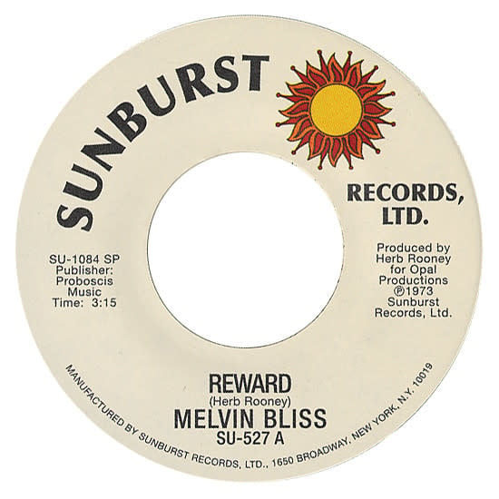 Melvin Bliss - Reward / Synthetic Substitution - Vinyl, 7", 45 RPM, Reissue, Unofficial Release - 297067159